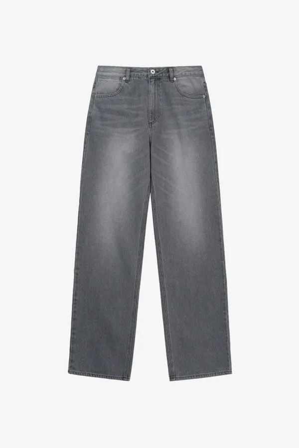 클래식 워시드 데님 LIGHT GREY