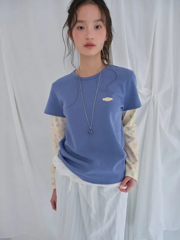 [6차 입고]Dreamy Layered Tee (Blue)