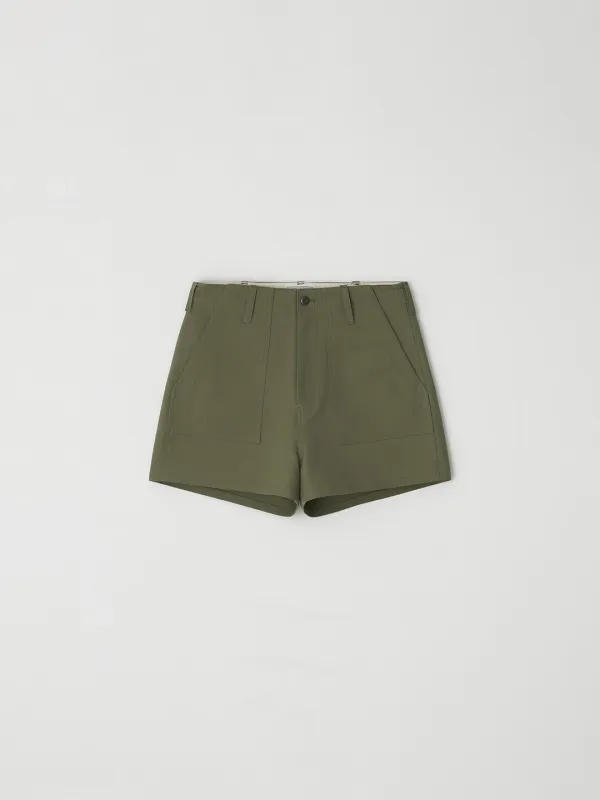 L\'eau fatigue shorts_khaki