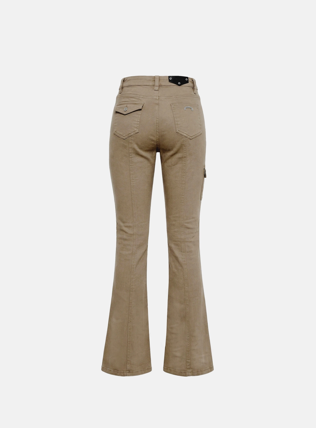 배드블러드 [w-pts26-090] 109 Low-Rise Cargo Bootcut Pants - Beige 상품 이미지 2