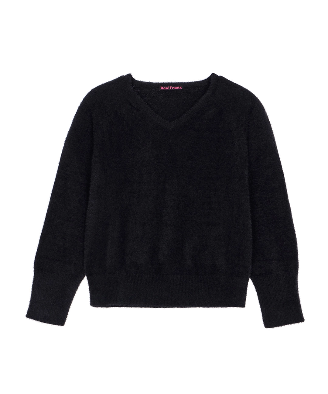 로제프란츠 Fur V-neck Knit [Black] 상품 이미지 1