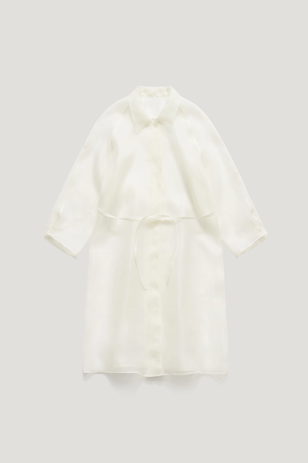 CARDIFF BACK DART COAT_IVORY