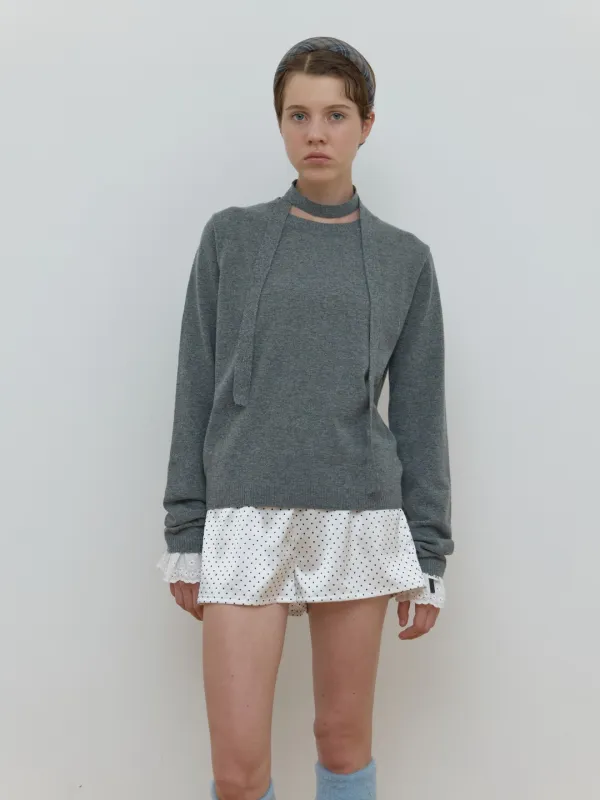 [1차 리오더] DOT TRUNK SHORTS_WHITE