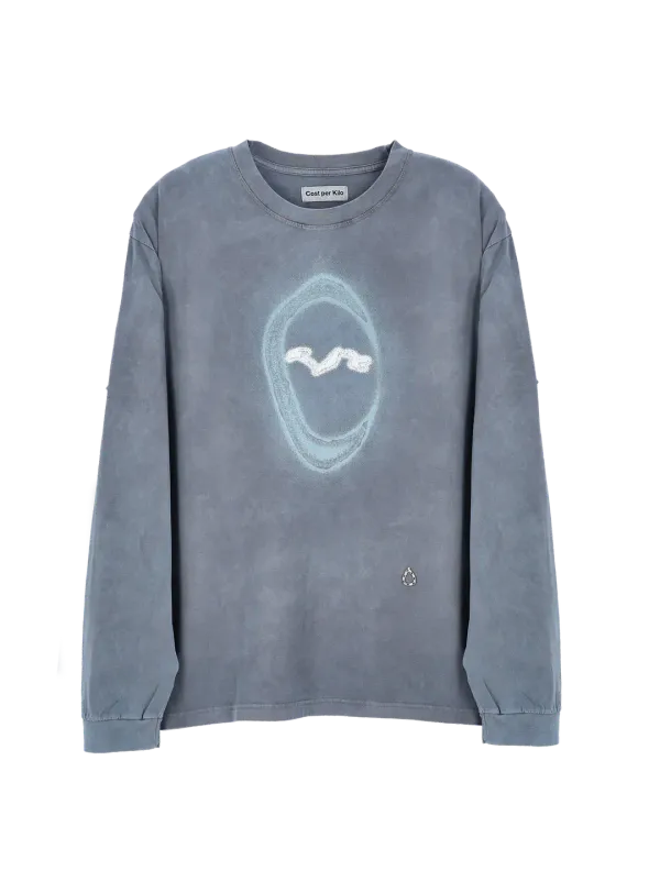 CYCLE L/S T-SHIRT LIGHT BLUE