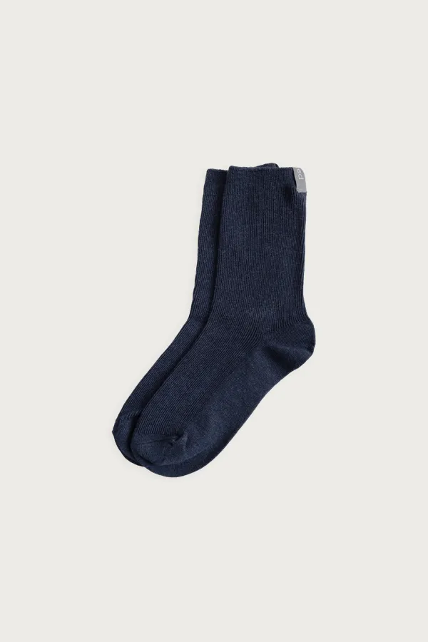 BASIC SOCKS DARK LAKE