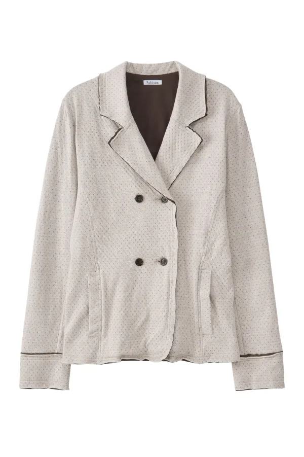 Oversized Cozy Jacket_Ivory