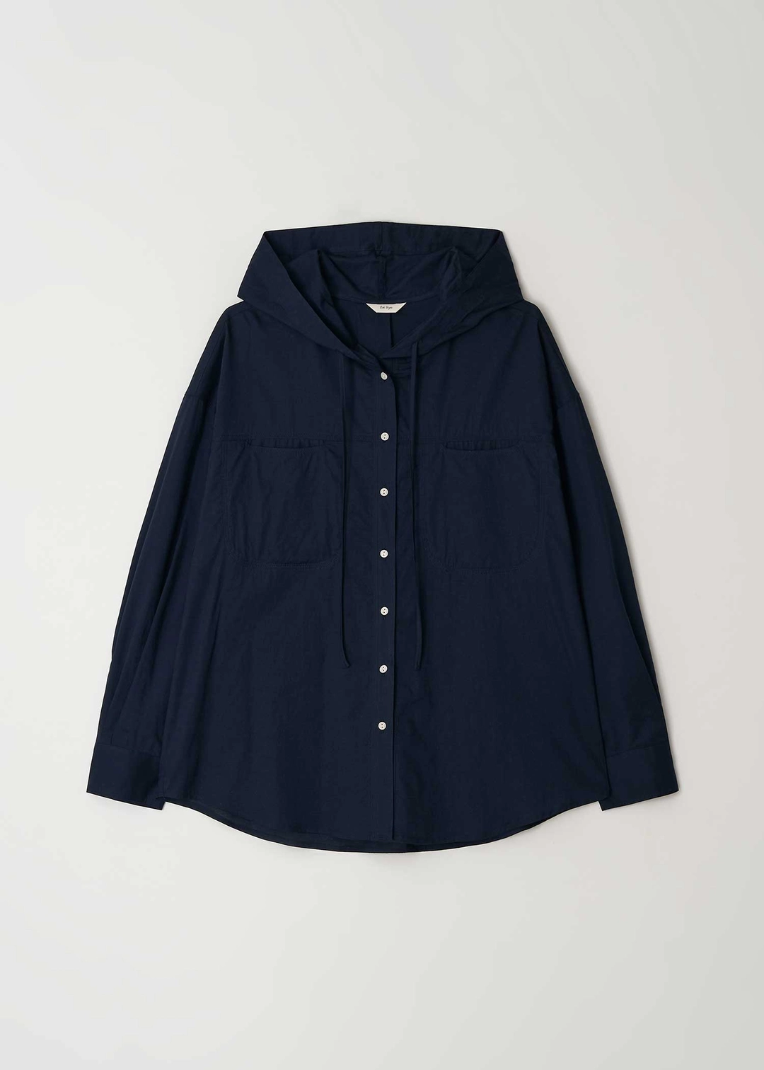더라이 Pocket Hooded Shirt(Navy) 상품 이미지 1