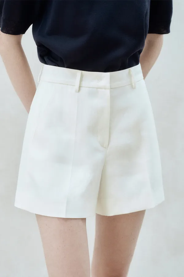 LINEN BLEND SHORT
