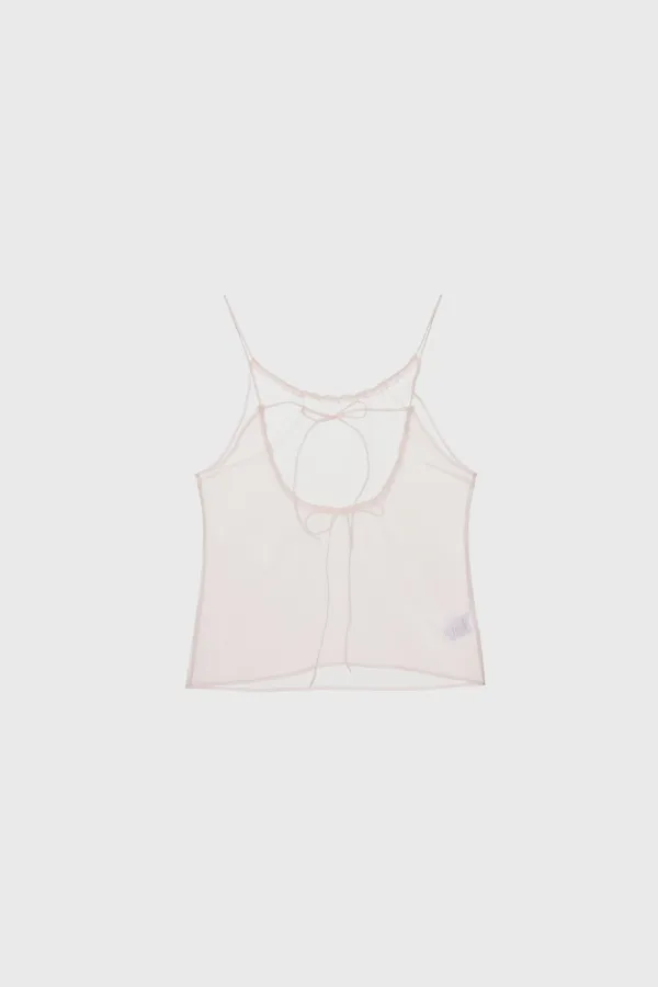 Organza sleeveless