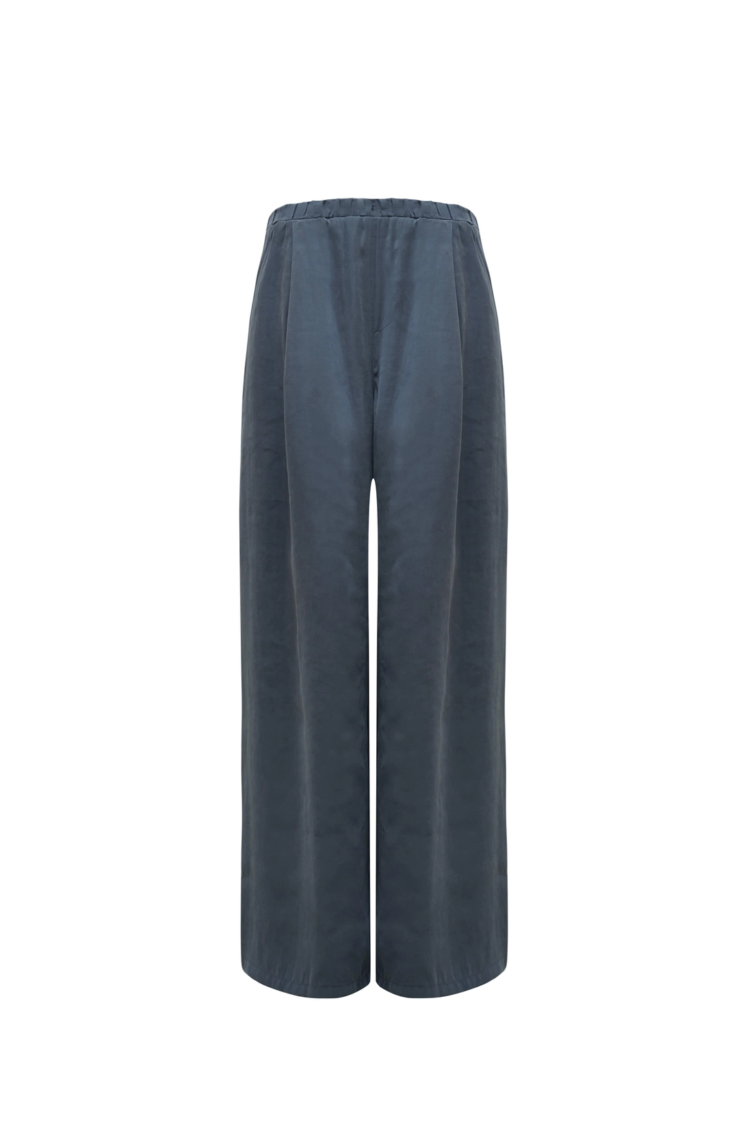 포코포스카 ELASTIC WAIST PANTS (STEEL BLUE) 상품 이미지 1