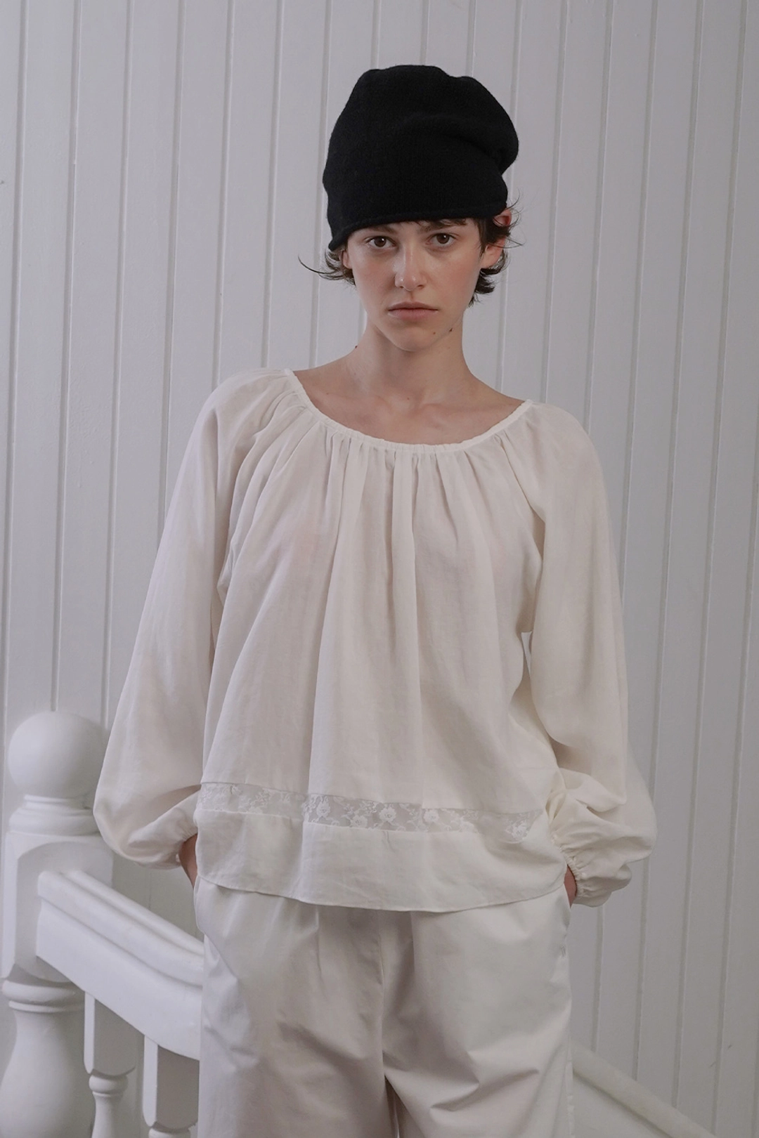 위드아웃썸머 Pale lace blouse 상품 이미지 2