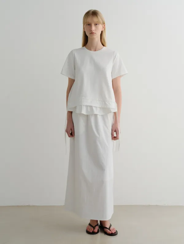 Odin Maxi Skirt (White)