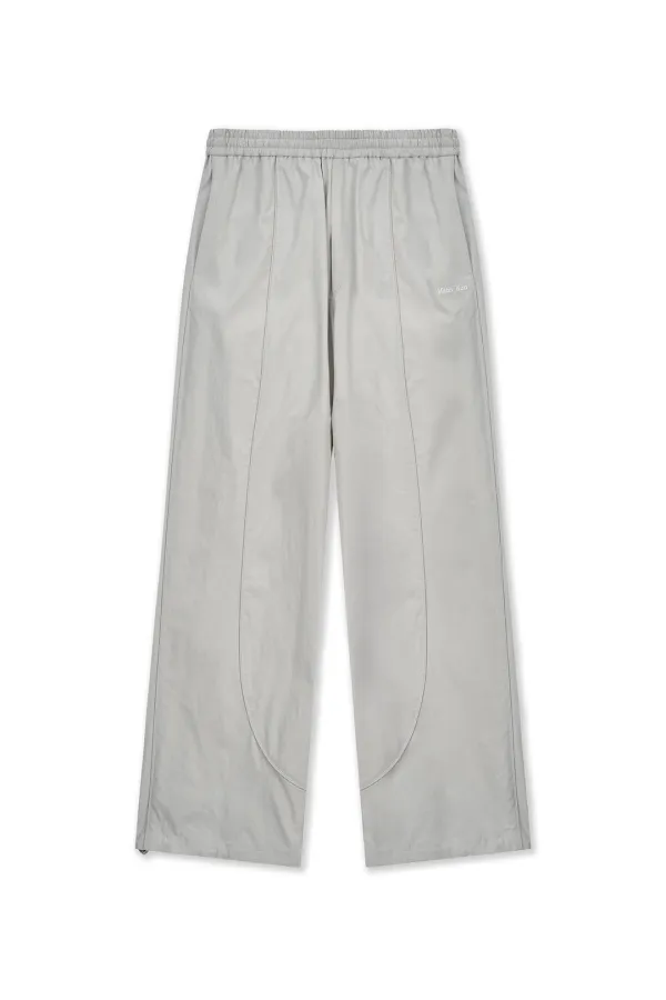 MULTI PANEL WIDE PANTS IN LIGHT GREY