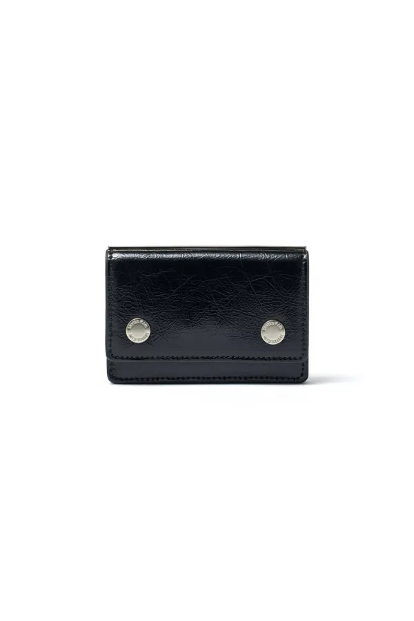 POCKETPACK ACCORDION WALLET IN BLACK