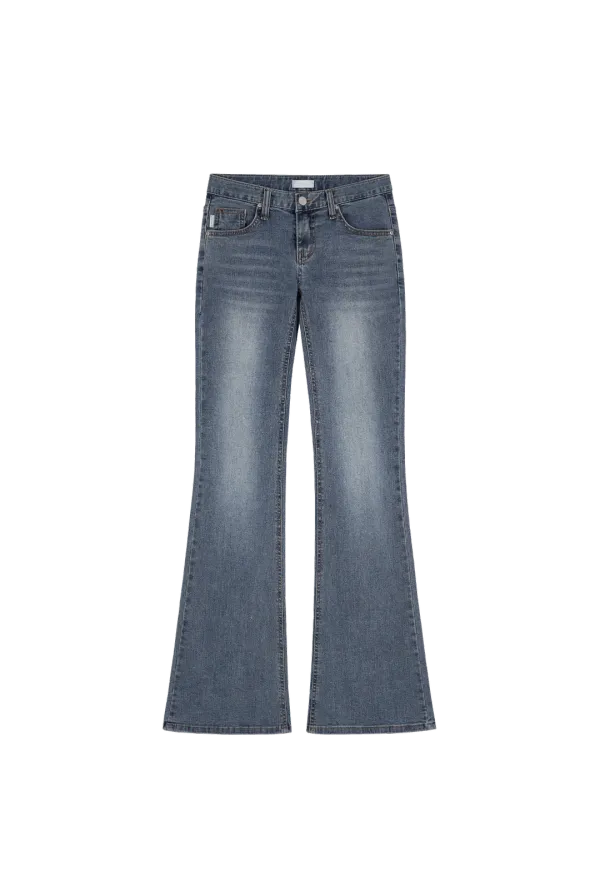 California bootcut jeans, Mid Blue