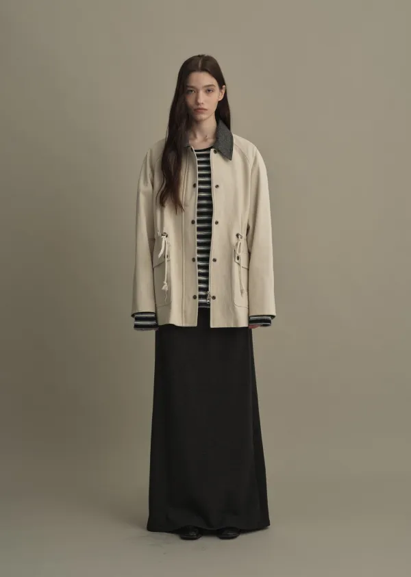 STRING WORK JACKET (ecru)