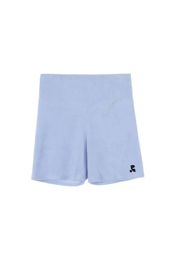 RR TERRY BIKE SHORTS - SKY BLUE