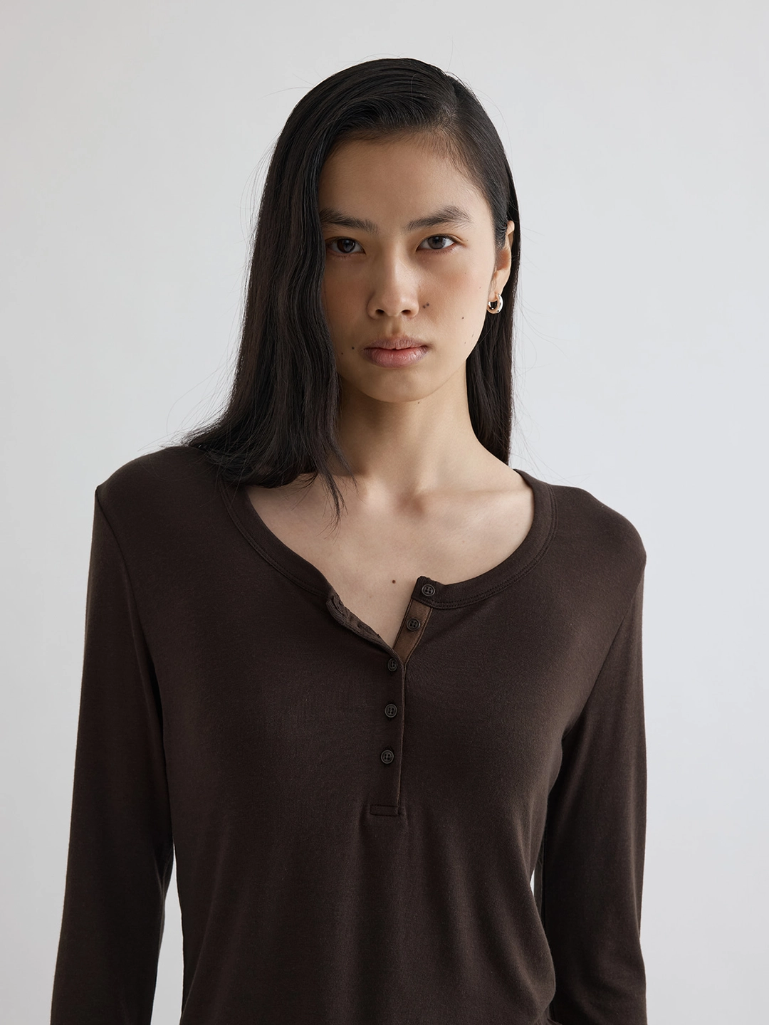 알투더블유 Troi tencel blended slim T 상품 이미지 1