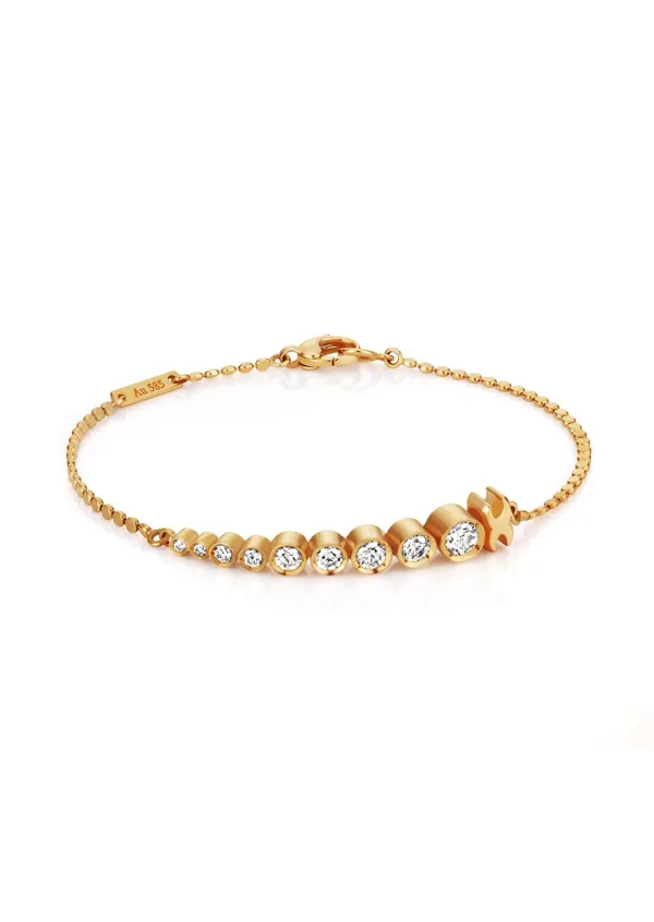 [G] Half Tennis Bracelet