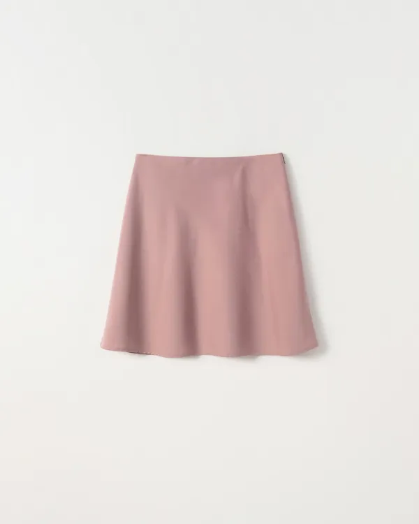 Juli Satin Mini Skirt