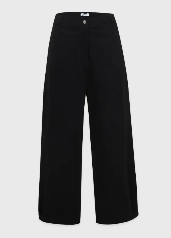  [25-36]  Jeffery Bizo Wide Pants  제프리 비조 와이드 팬츠 (봄-여름-가을-클래식룩-캐주얼룩-와이드핏-코튼팬츠-캔톤단추-비조-빅사이즈-자체제작) 