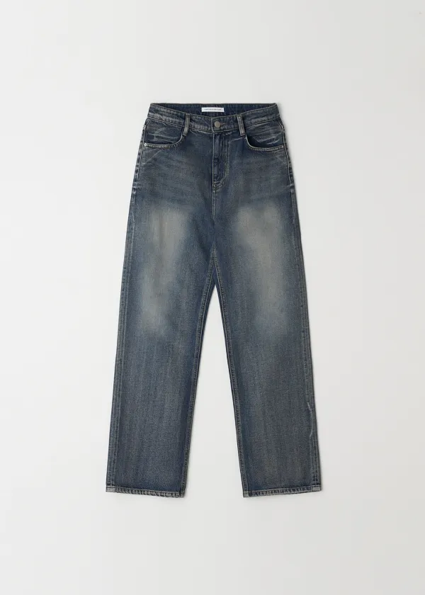 Vintage washing denim