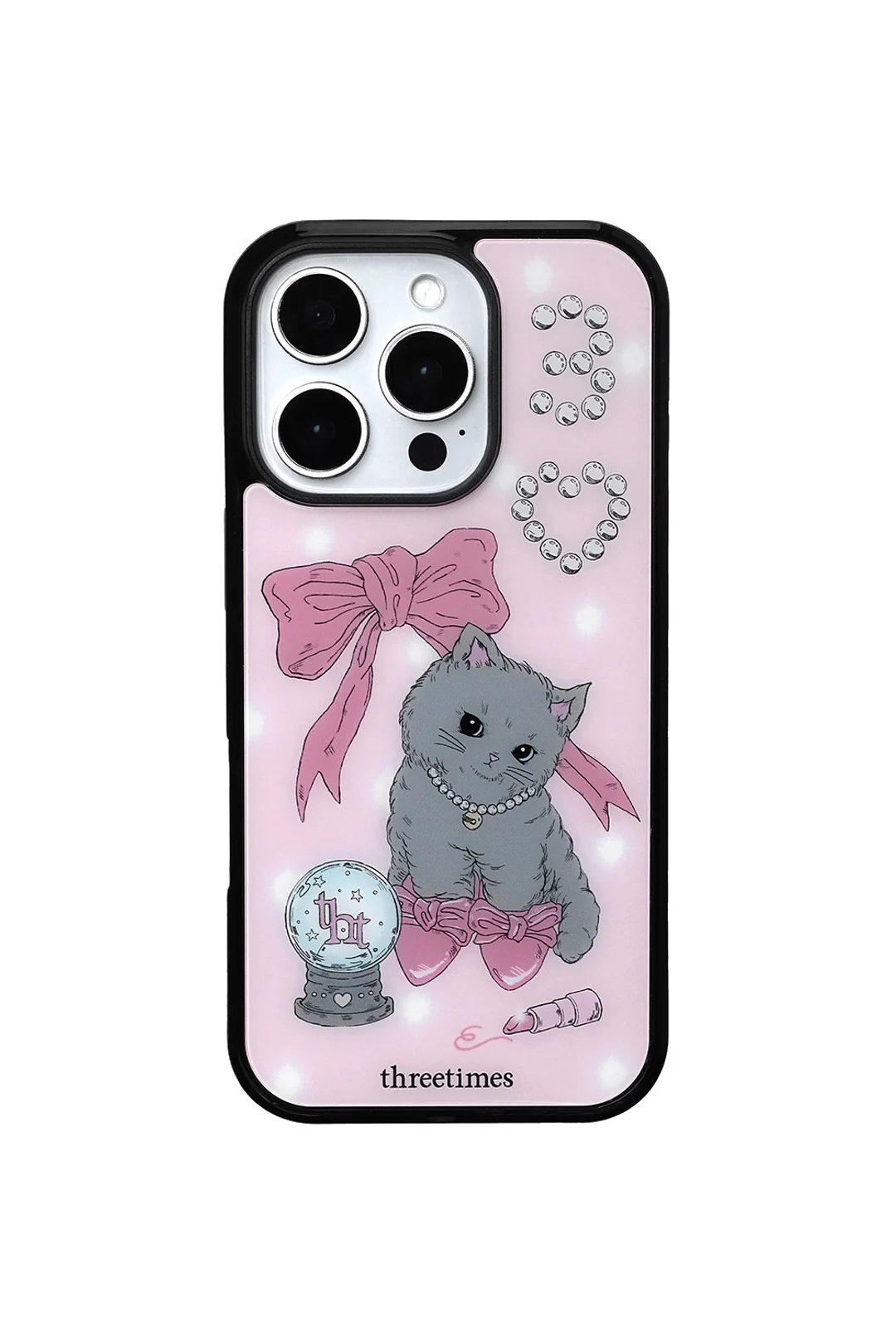 쓰리타임즈 Merry kitten iphone case 상품 이미지 2