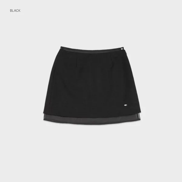(SK-5027)PIA LAYERED MINI SKIRT
