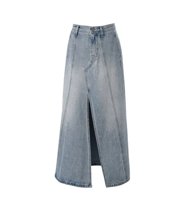 GENOA DENIM MAXI SKIRT