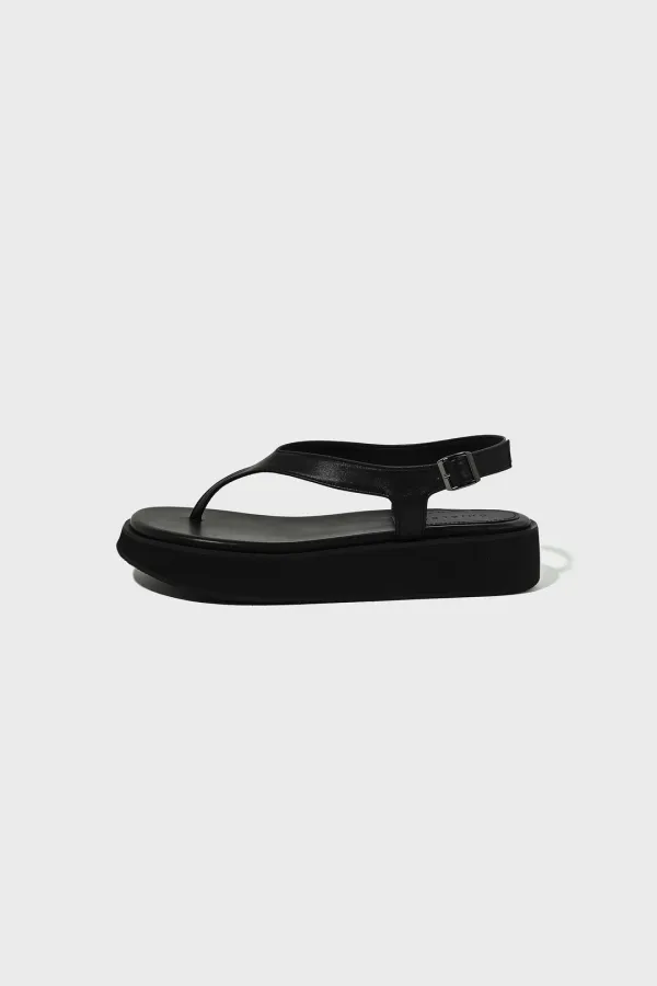 [ONE SIZE] PLATFORM ZORI [C3S11 BK]