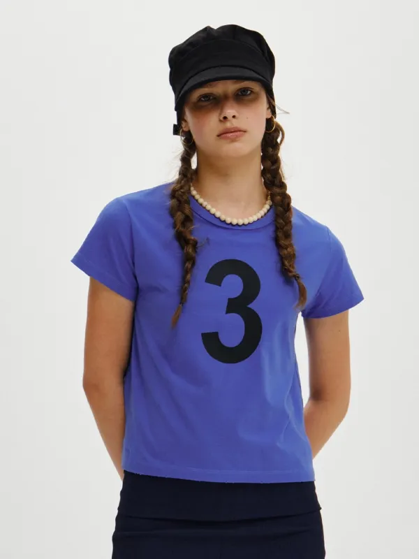 [PLZPROJECT]3 T-SHIRT, BLUE