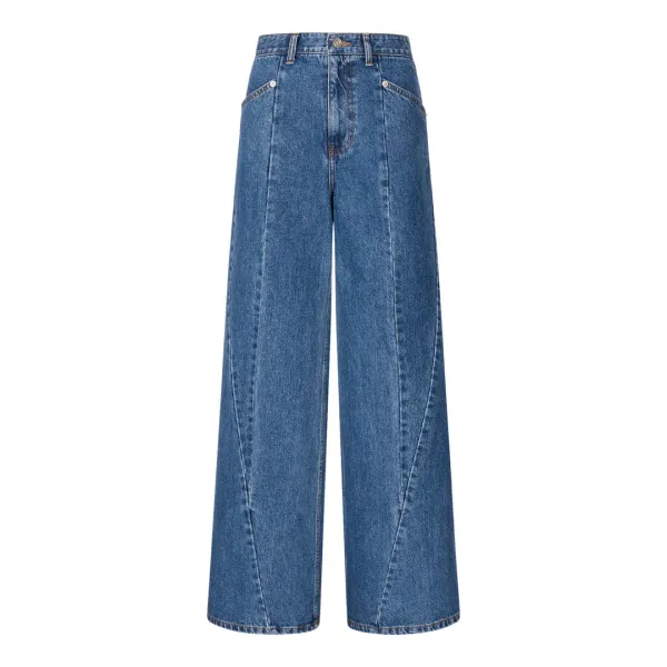 Orbit Wide Denim Pants (오르빗 와이드 데님 팬츠) Blue