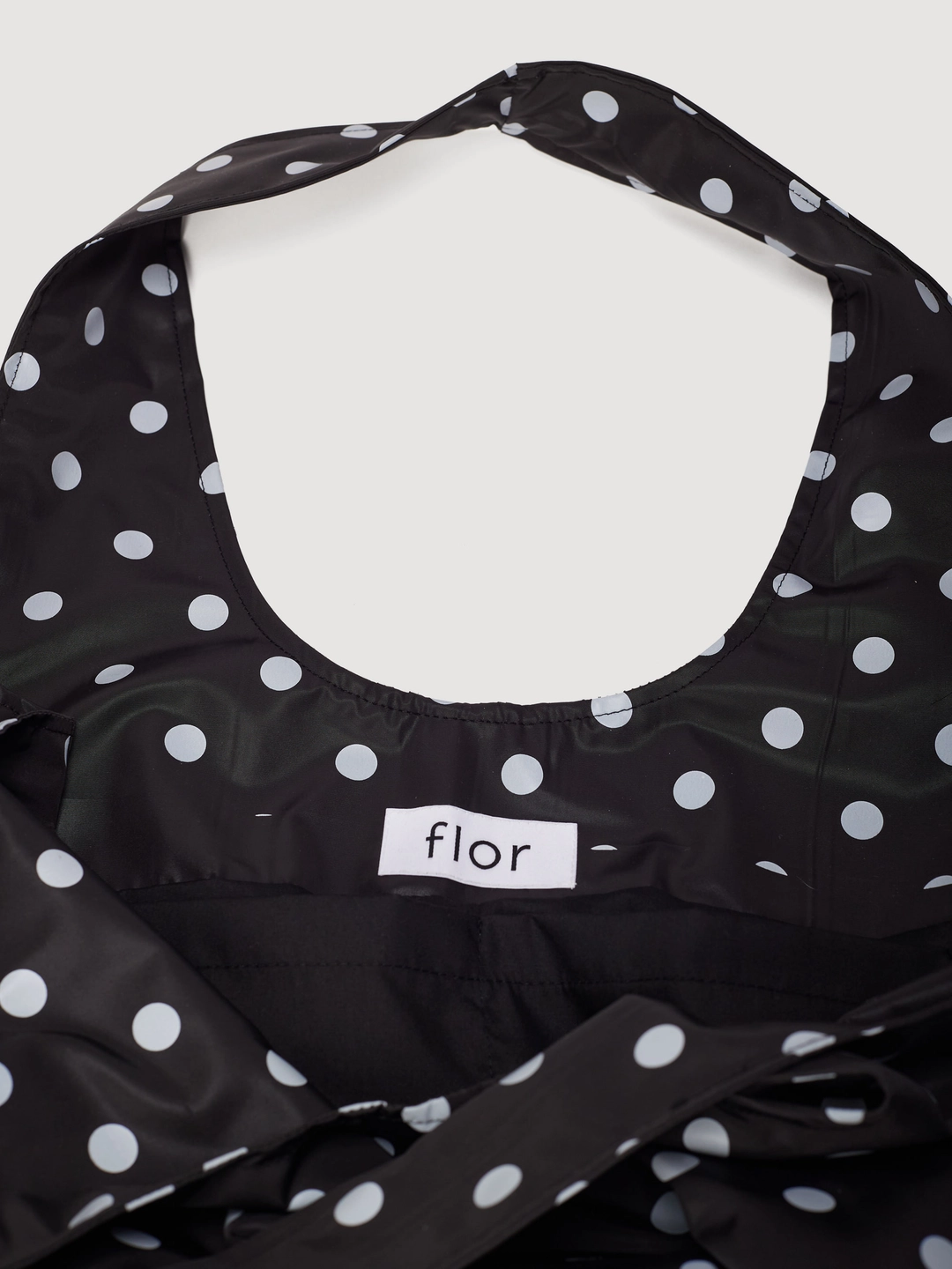 플로르 [season off] Flower Market Bag - White Dot 상품 이미지 3