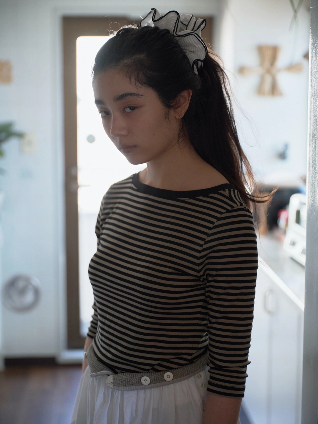 캐롤쇼페 3/4 SLEEVE STRIPE T-SHIRT 상품 이미지 2