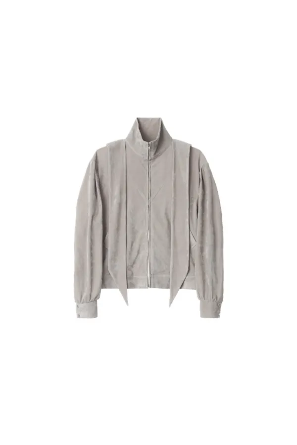 Strap blouson - Grey (10/20부터 순차배송)