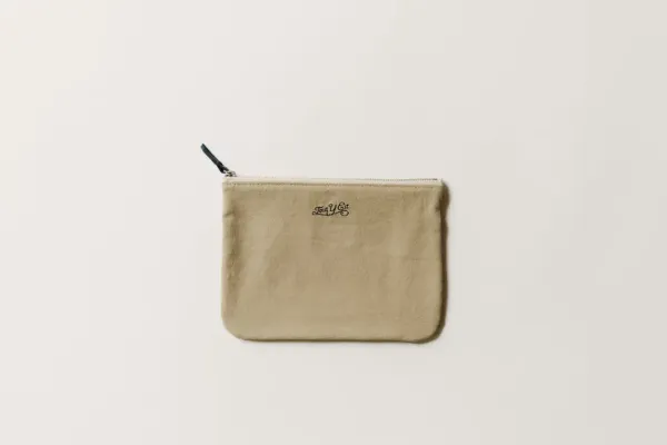 POCHETTE CARRÉE BEIGE