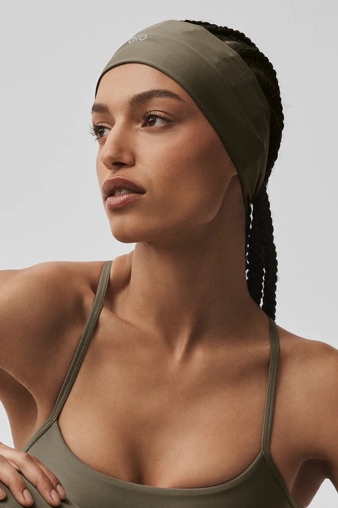 알로요가 Airlift Headband - Olive Tree 상품 이미지 1