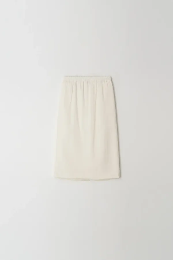 Padded Long Skirt (cream)