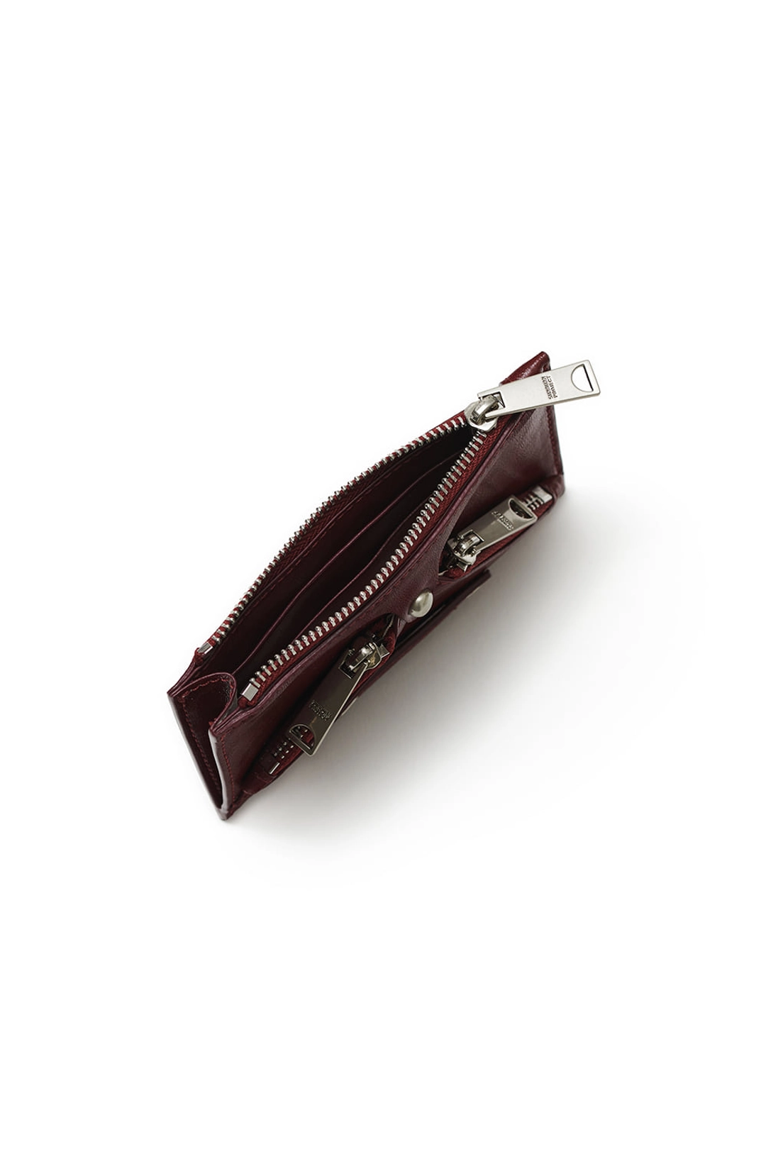 썬번프로젝트 FAUX LEATHER M.O.S WALLET, BURGUNDY 상품 이미지 2