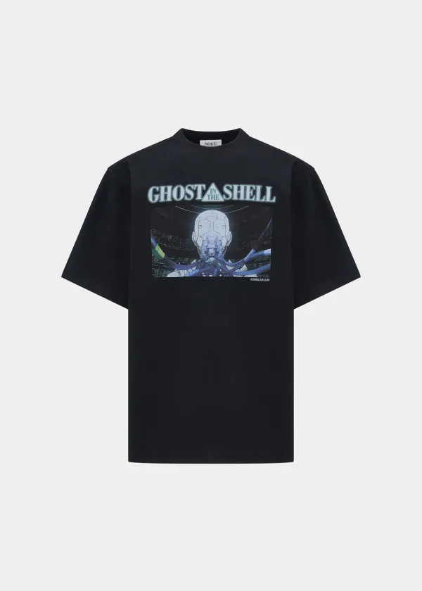 NOICE X GHOST IN THE SHELL 1995 CYBORG T-SHIRT - BLACK