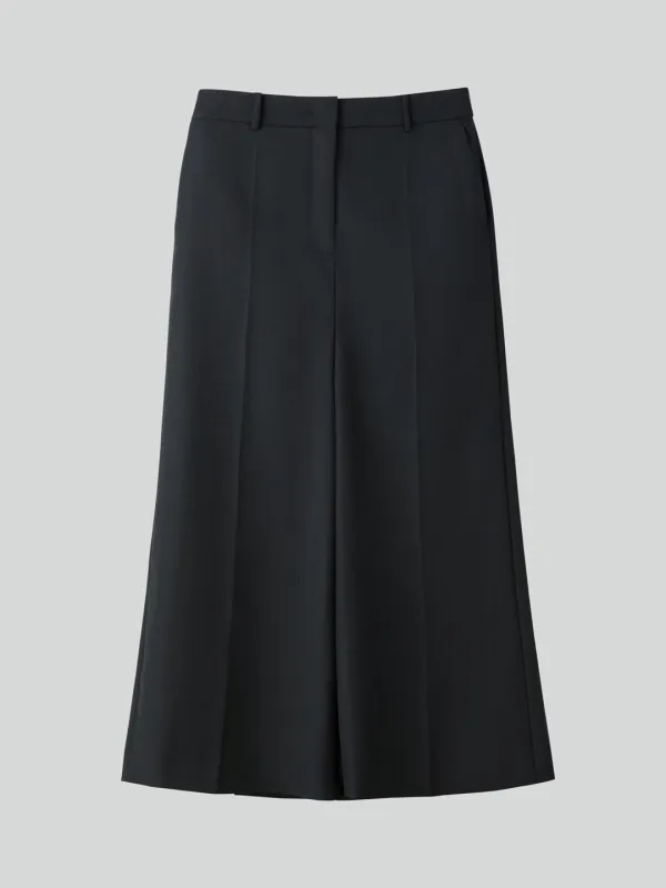 SINTRA SLIT SKIRT PANTS (CHARCOAL GREY)
