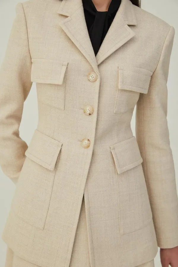 NO.25 JACKET - OAT MEAL