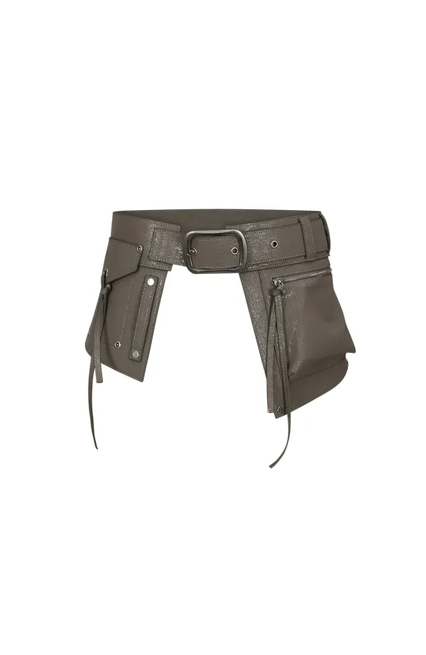 harness waist bag (concrete)