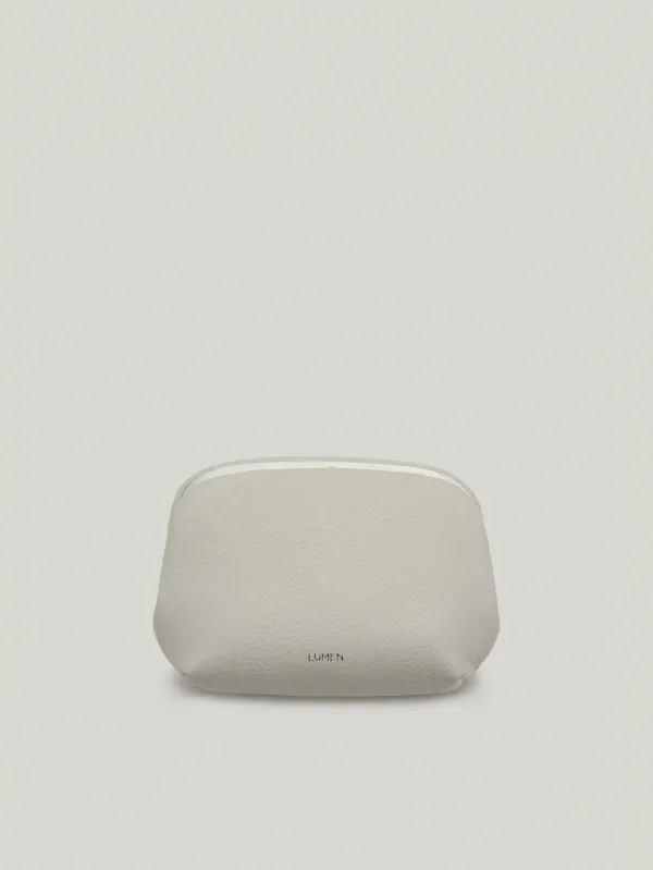 PAVE FRAME POUCH (MISTY WHITE)