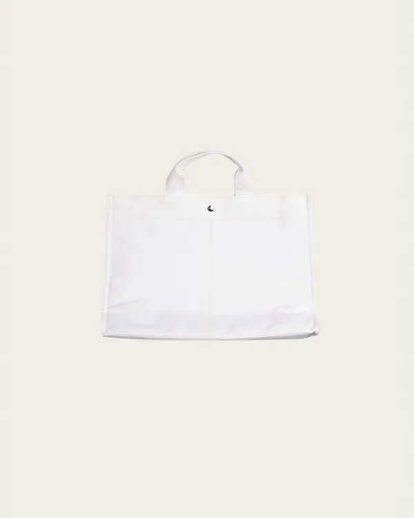 Square Canvas Bag - White