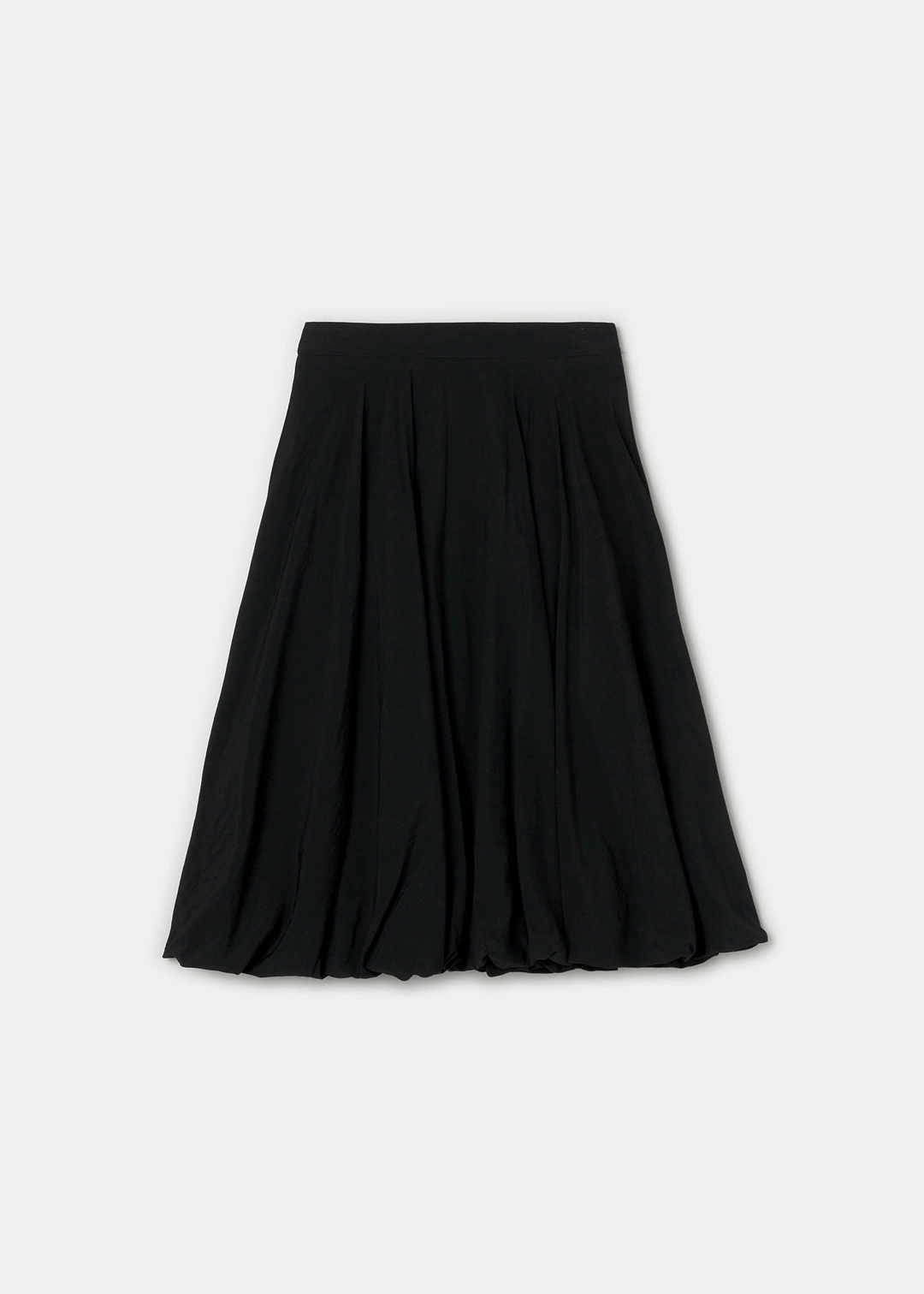 더라이 Balloon Banding Midi Skirt(Black) 상품 이미지 1