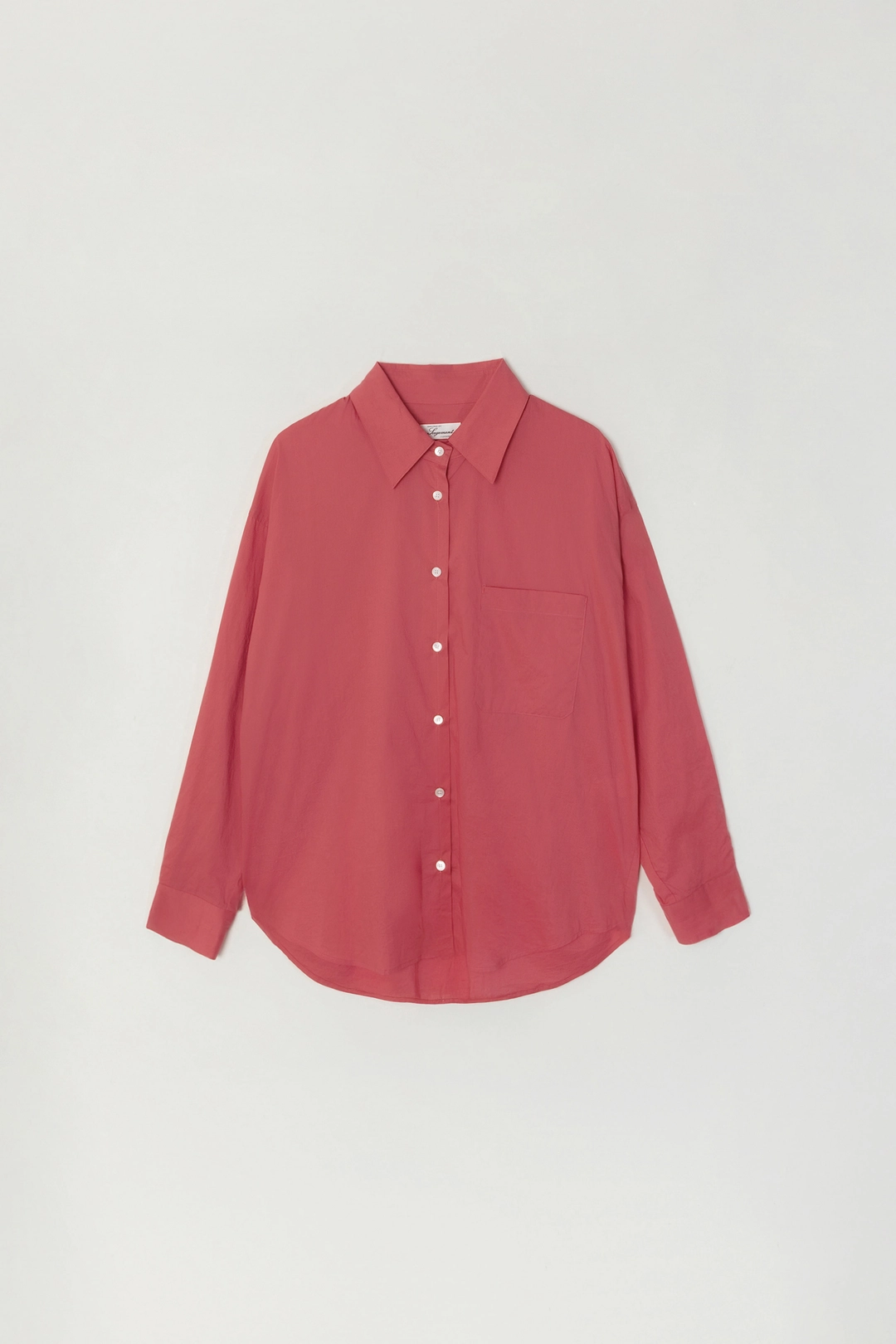세이지먼트 FORLAN COTTON SHIRT_RED 상품 이미지 1