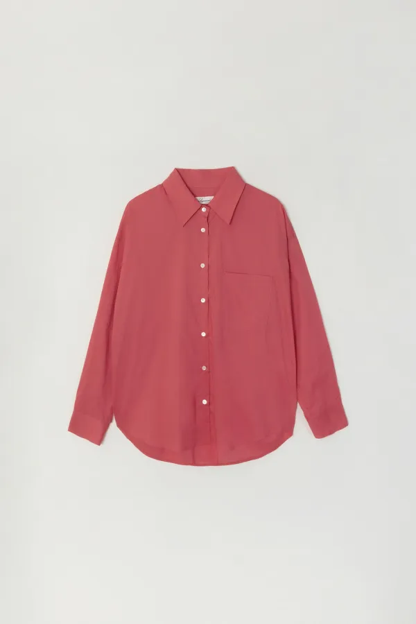 FORLAN COTTON SHIRT_RED
