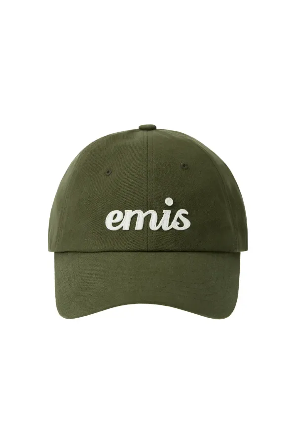 APPLIQUE BALL CAP-KHAKI