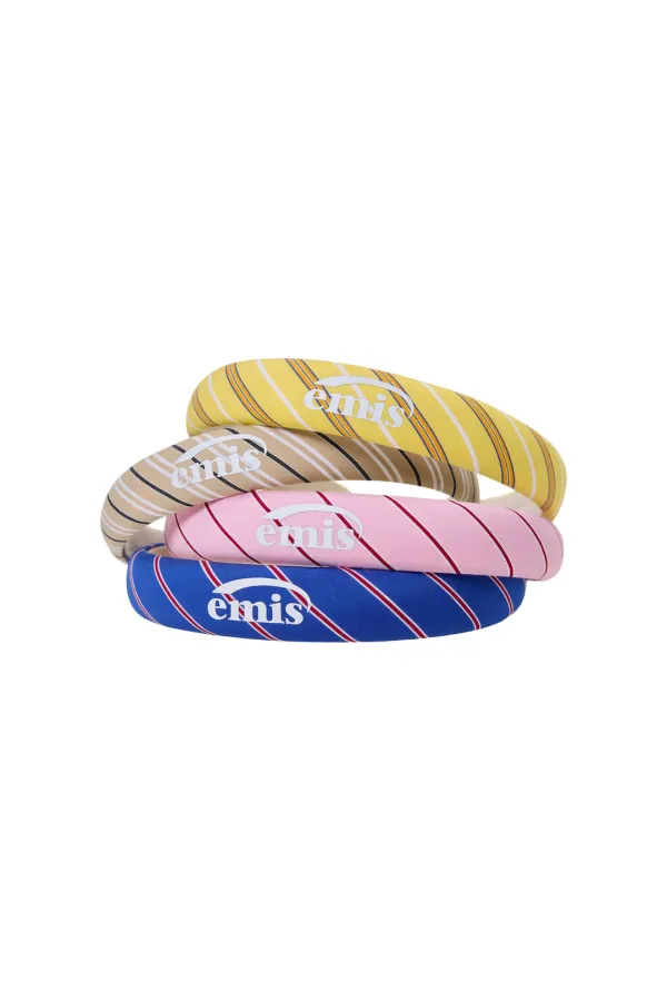 STRIPE SLIM HAIRBAND